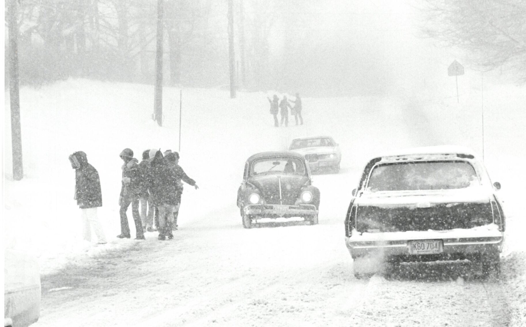 Snowy roads